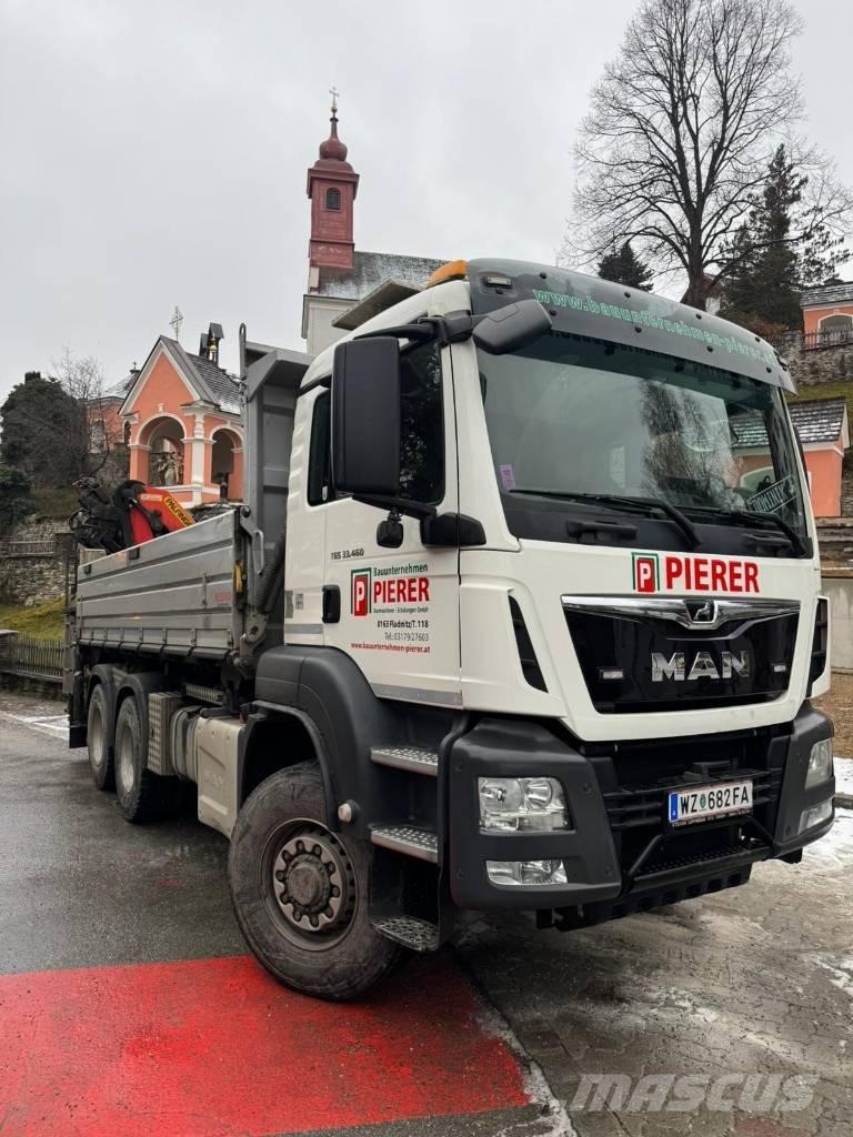 MAN TGS 33.460 Tovornjaki z žerjavom