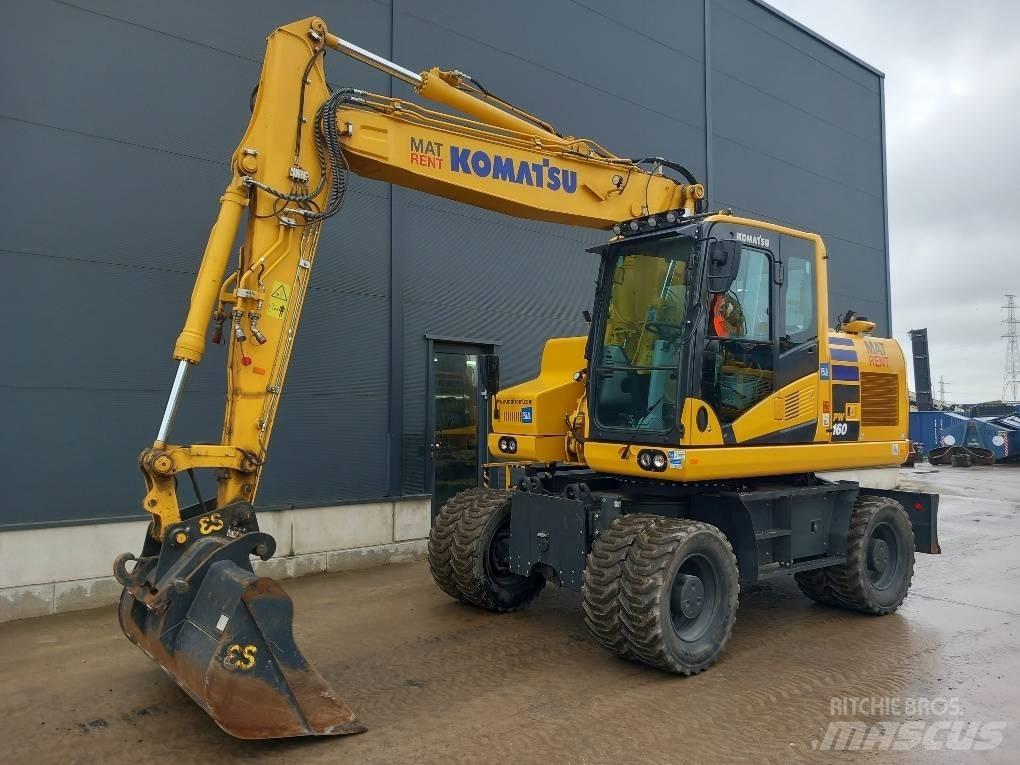 Komatsu PW180-11E0 Bagri na kolesih