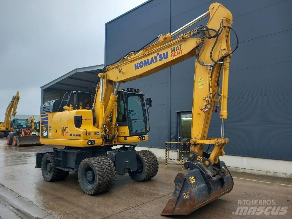 Komatsu PW180-11E0 Bagri na kolesih