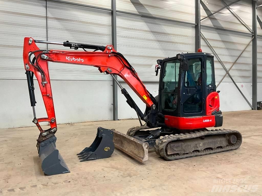 Kubota U 55-4 Mini bagri <7t