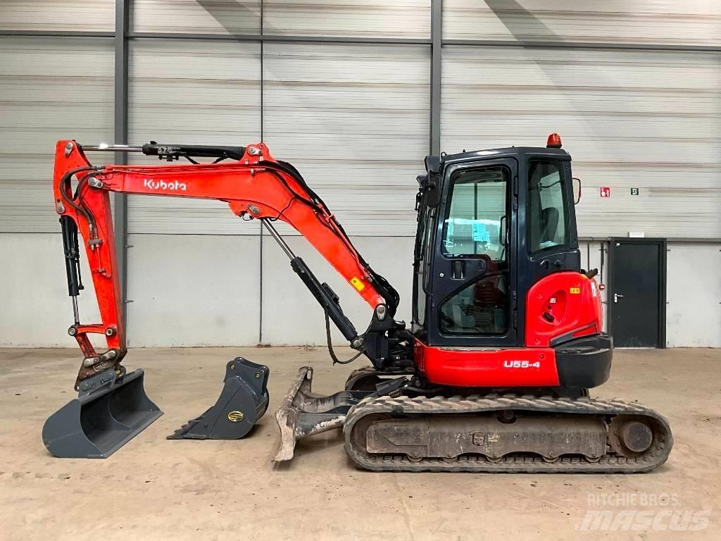 Kubota U 55-4 Mini bagri <7t