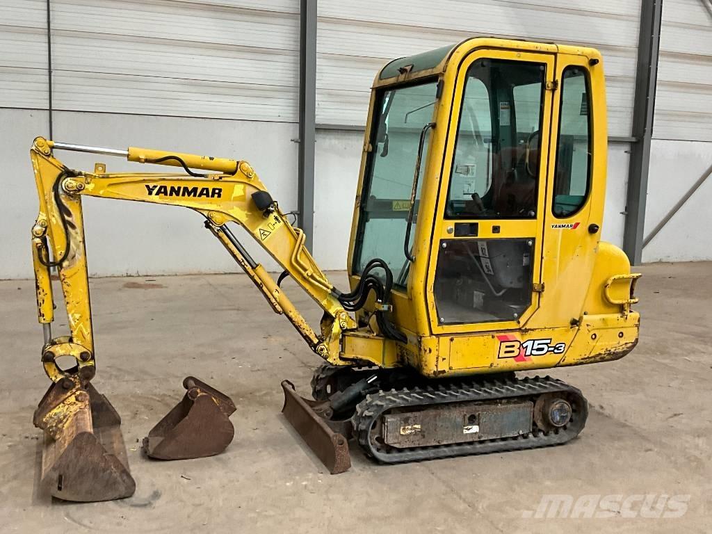 Yanmar B 15 Mini bagri <7t