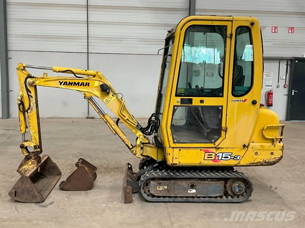 Yanmar B 15 Mini bagri <7t