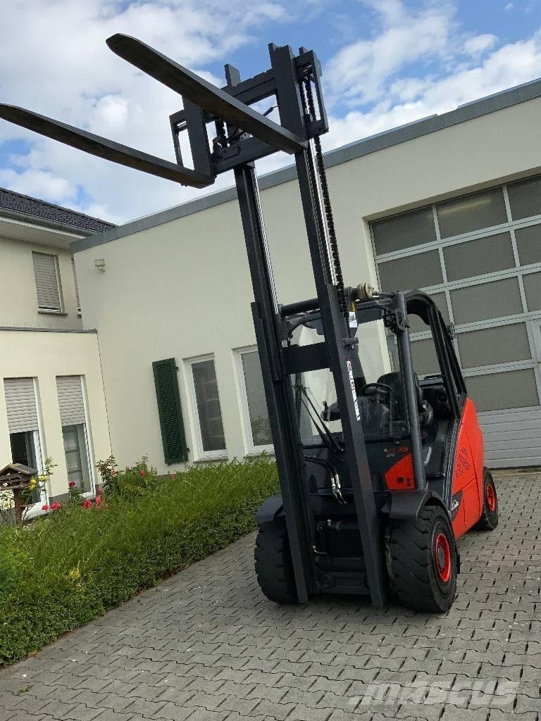 Linde H35T-02 Plinski viličarji