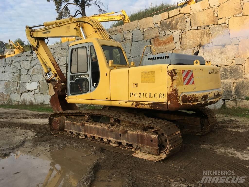Komatsu PC210LC-6K Bagri goseničarji