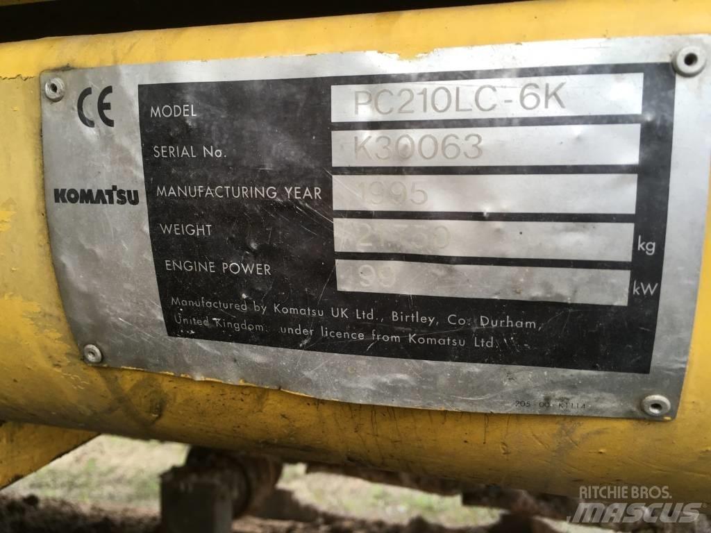 Komatsu PC210LC-6K Bagri goseničarji