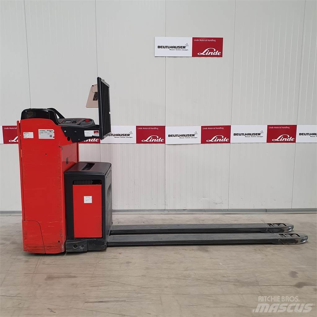 Linde T25RW-lang Električni nizko dvižni viličar