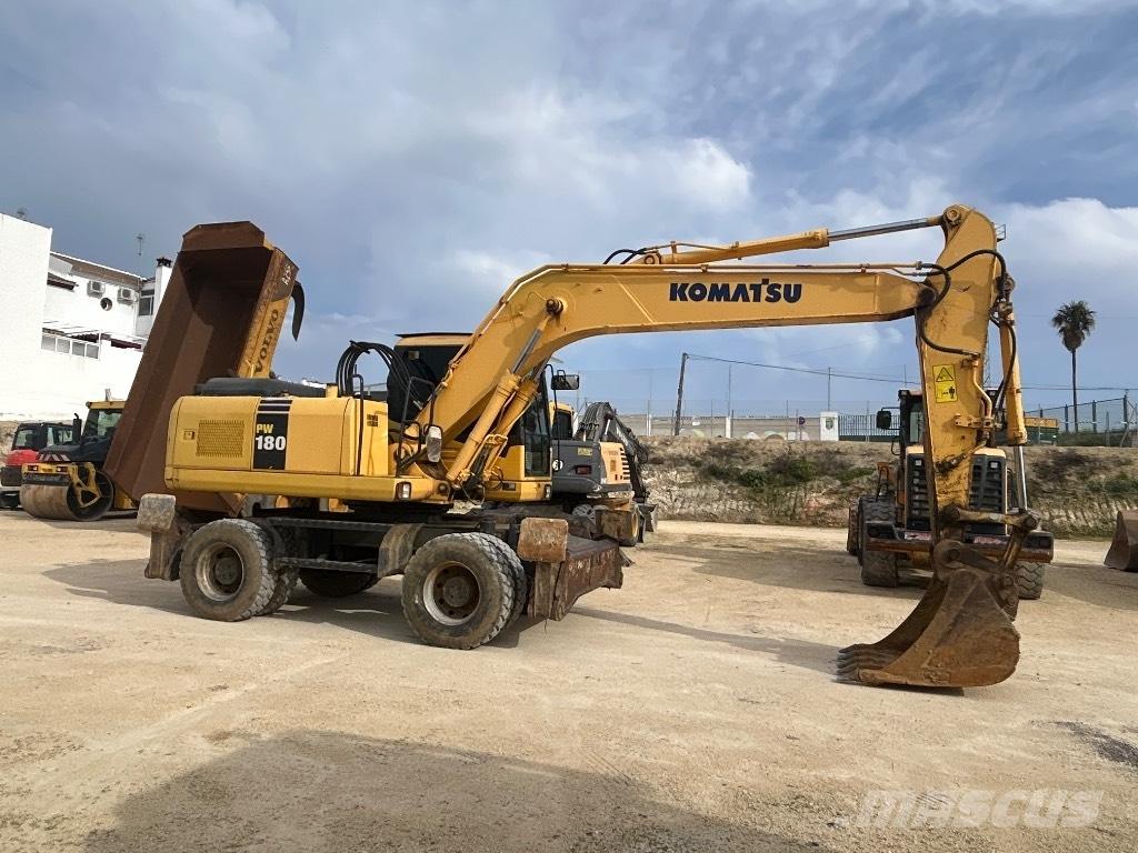 Komatsu PW 180 Bagri na kolesih
