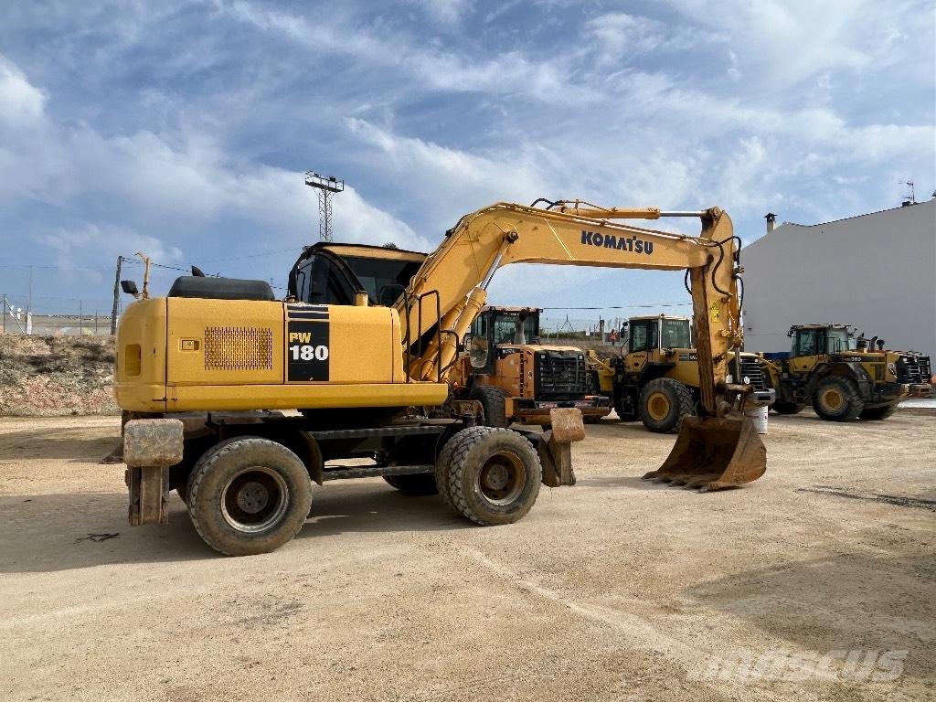 Komatsu PW 180 Bagri na kolesih