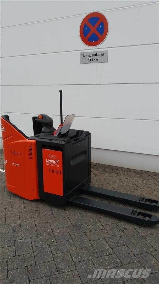 Linde T20SP Samopogonski ročni viličarji