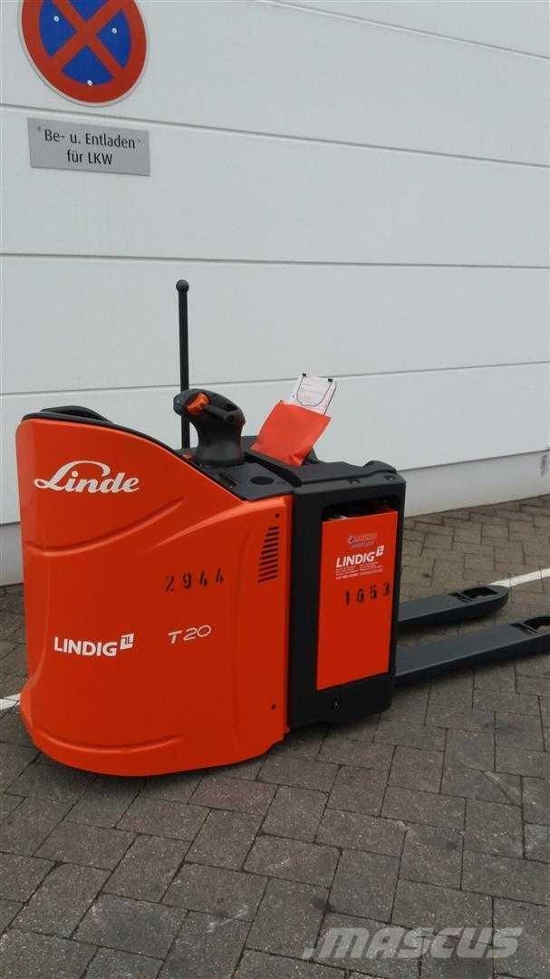 Linde T20SP Samopogonski ročni viličarji