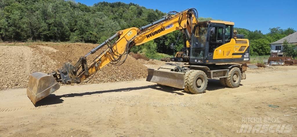 Hyundai HW 160 Bagri na kolesih