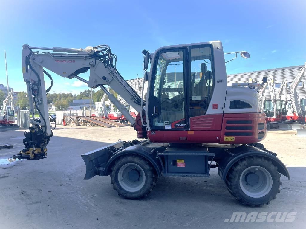 Takeuchi TB 295 W Bagri na kolesih