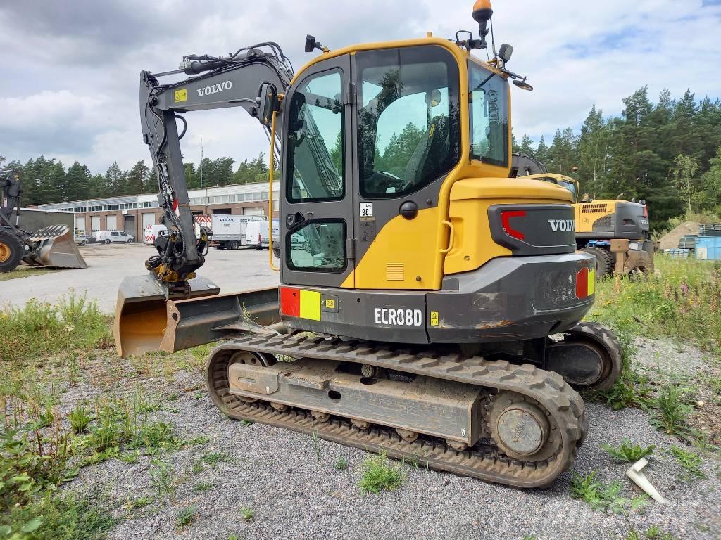 Volvo ECR 88 D Midi bagri 7t – 12t