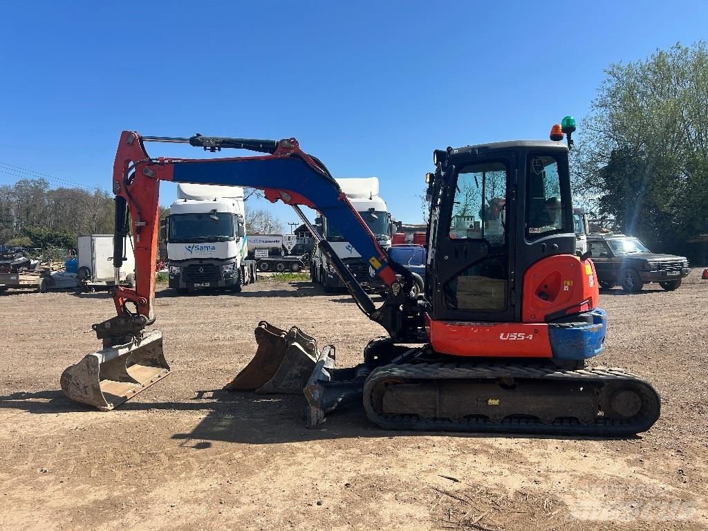 Kubota U 55-4 Mini bagri <7t