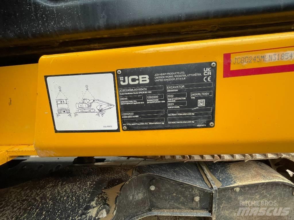 JCB 245 XR Bagri goseničarji