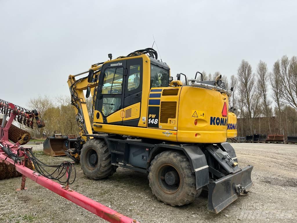 Komatsu PC 290 / PW148 Bagri na kolesih