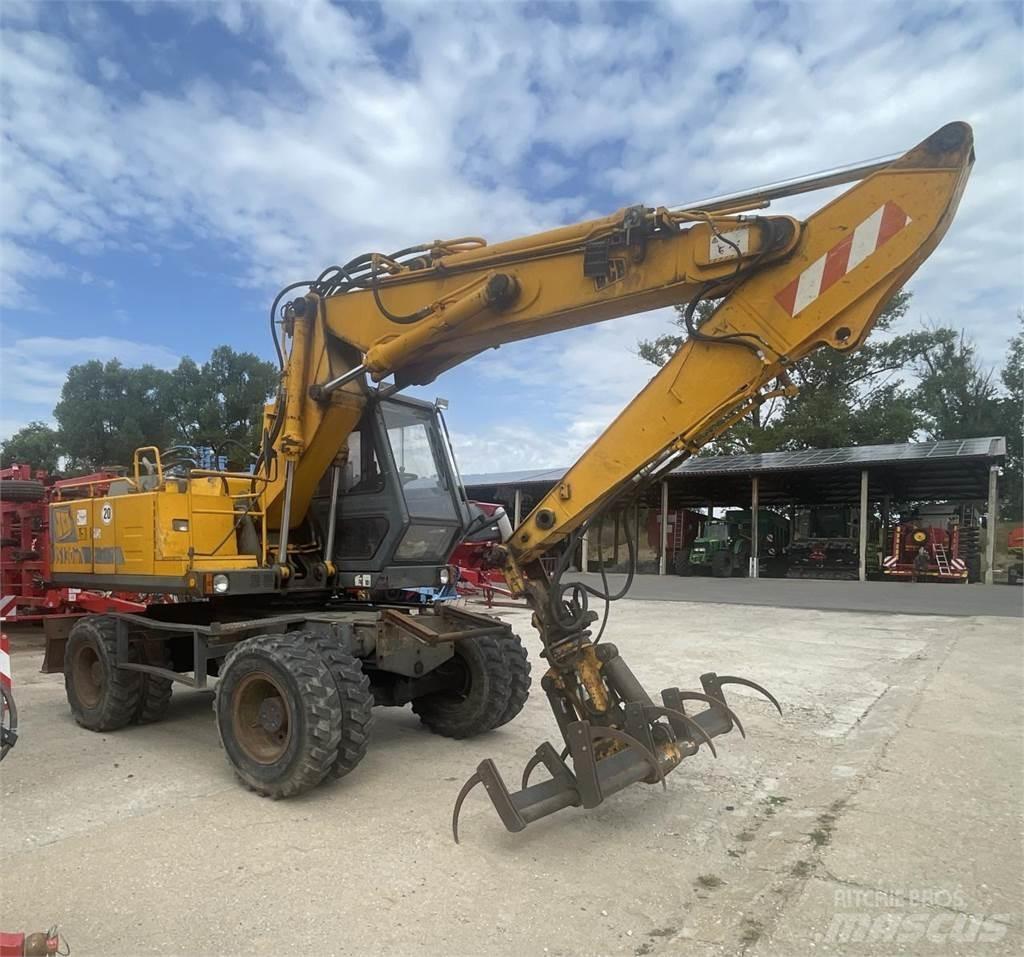 JCB 130 W Bagri na kolesih