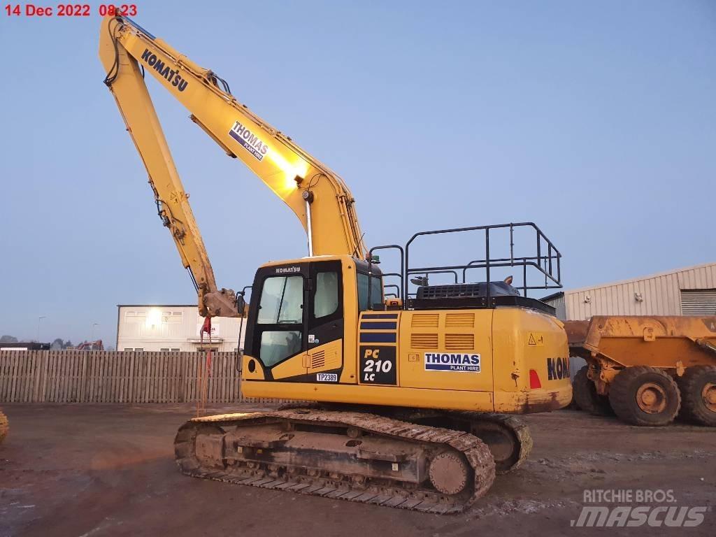 Komatsu PC210LC Dolgo sežni bagri