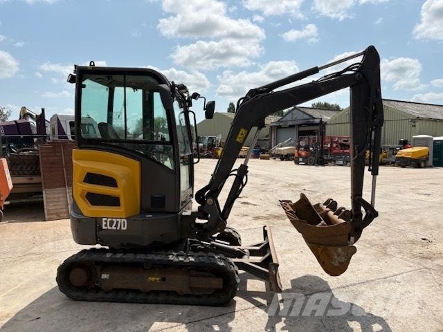 Volvo EC 27 D Mini bagri <7t