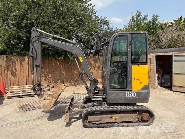 Volvo EC 27 D Mini bagri <7t