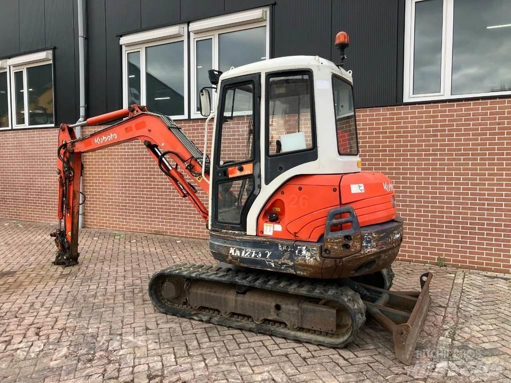 Kubota KX121-3 Mini bagri <7t