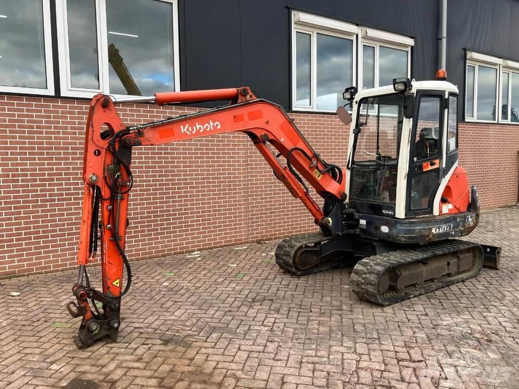 Kubota KX121-3 Mini bagri <7t