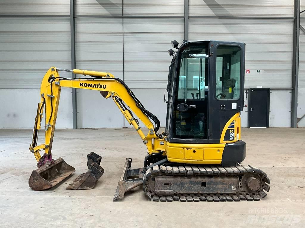 Komatsu PC 26 MR-3 Mini bagri <7t