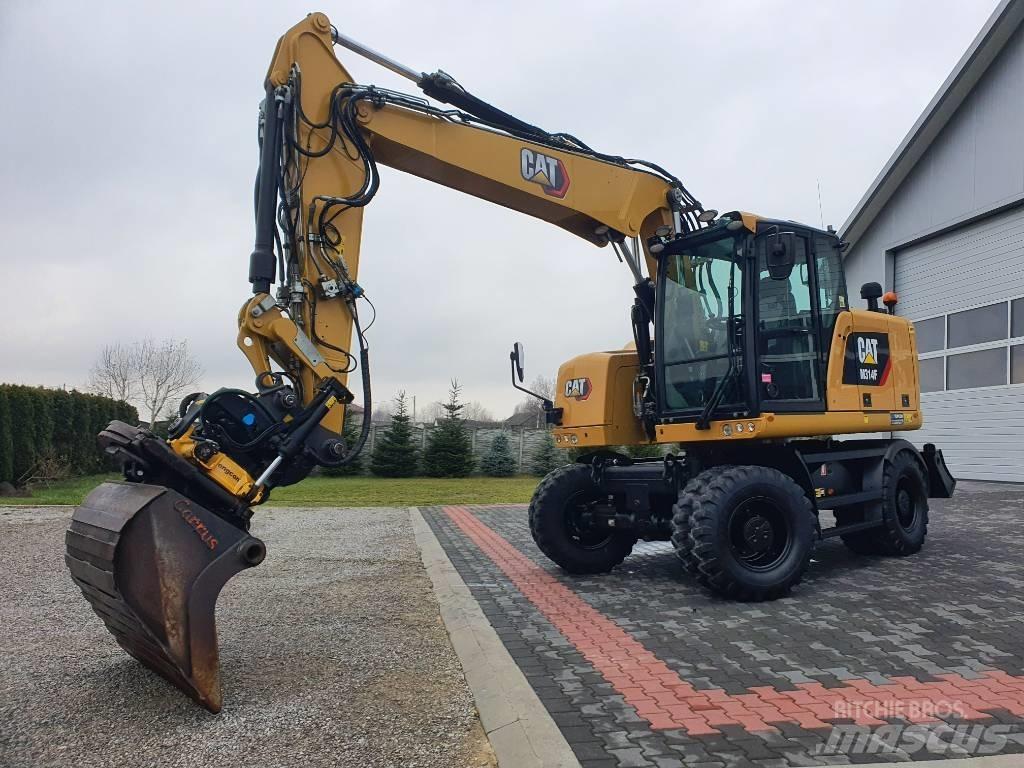 CAT M 314 F Bagri na kolesih