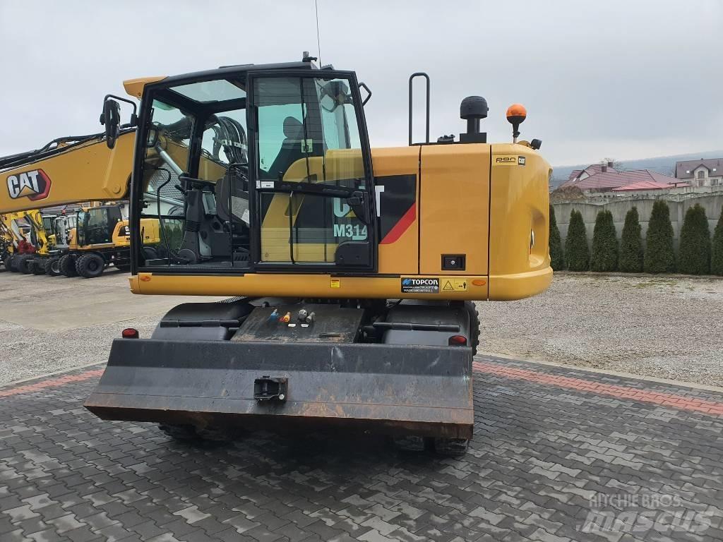 CAT M 314 F Bagri na kolesih