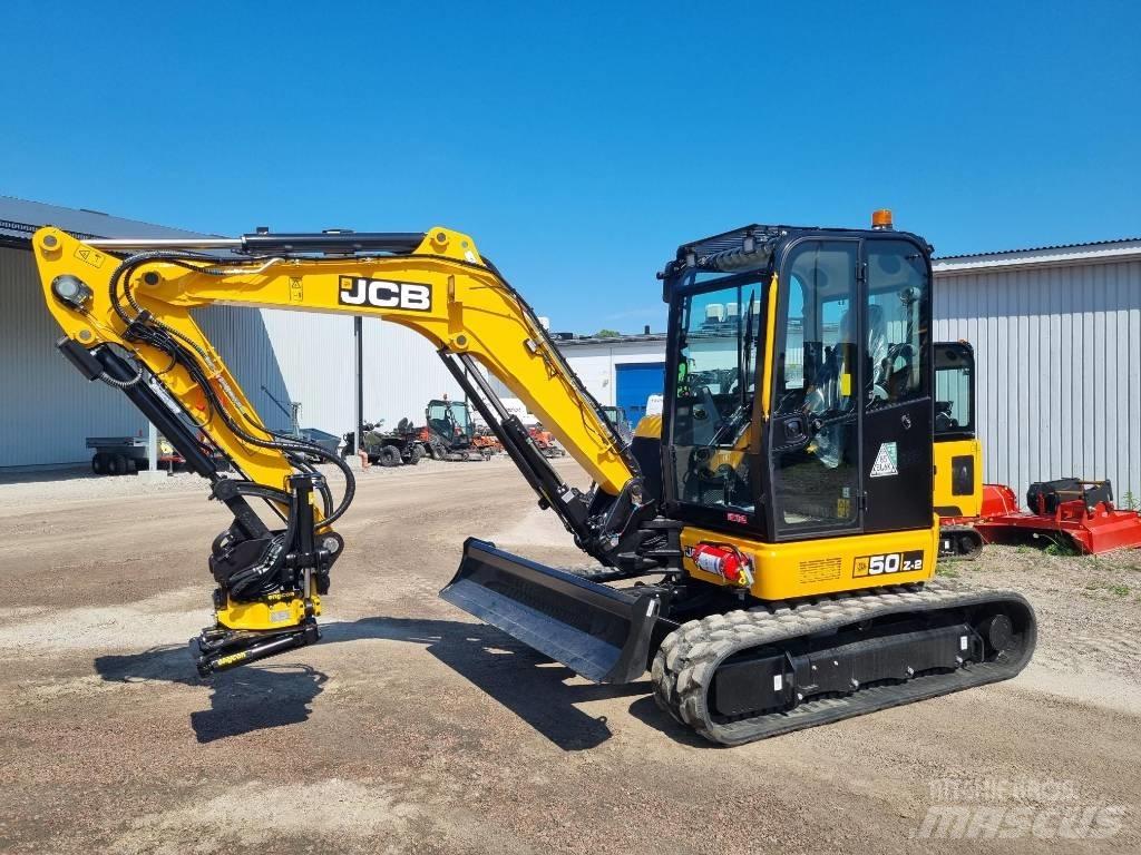 JCB 50Z-2,  Omg.lev! Mini bagri <7t