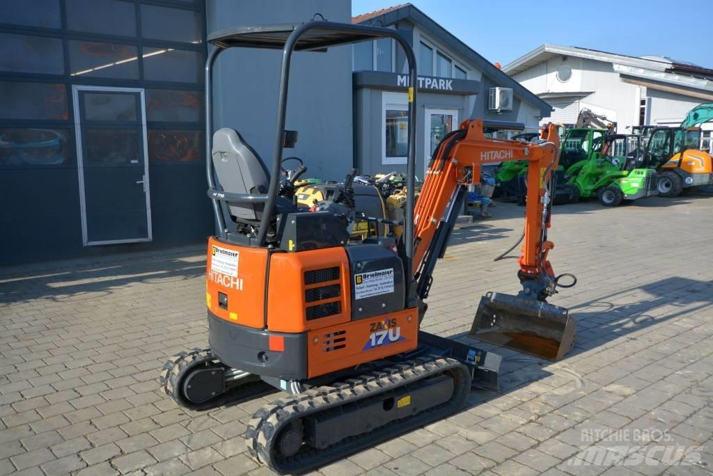 Hitachi ZX 17 U-6 Mini bagri <7t