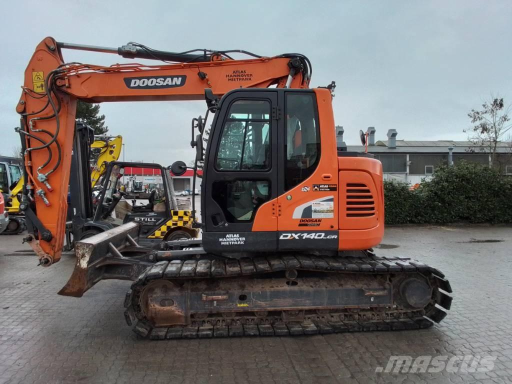 Doosan DX140LCR-5 Bagri goseničarji