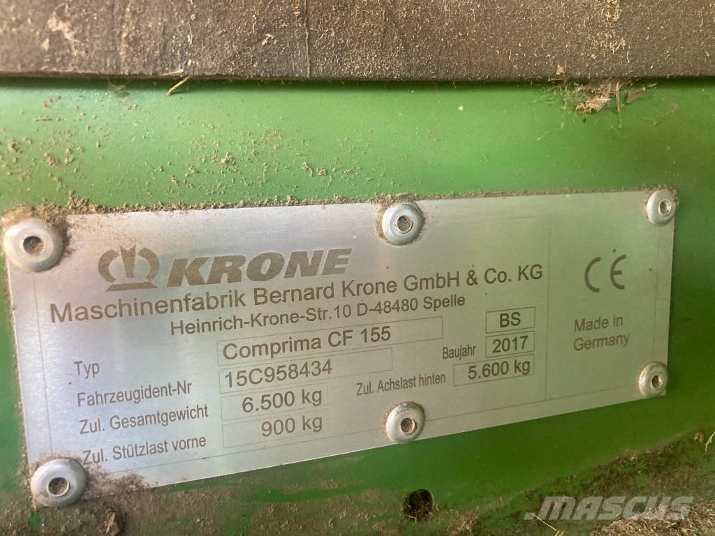 Krone CF155XC Balirke (okrogle bale)