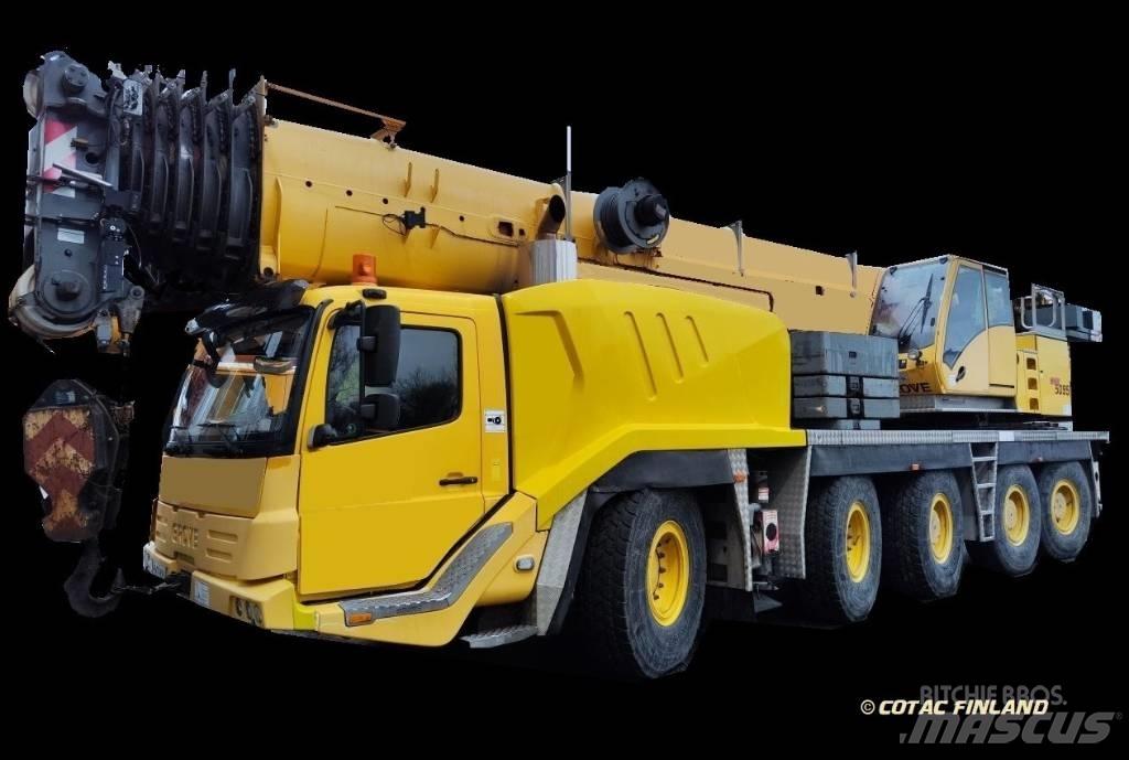 Grove GMK 5095 Rabljeni žerjavi za vsak teren