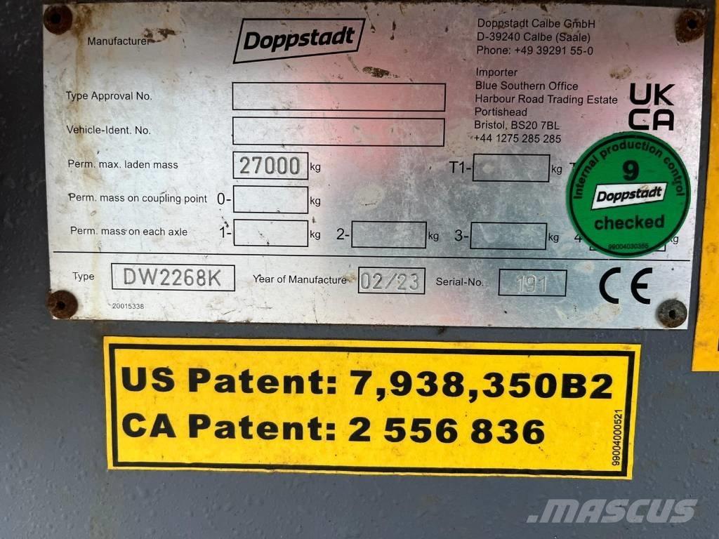 Doppstadt DW 2268K Stroji za razrez odpada