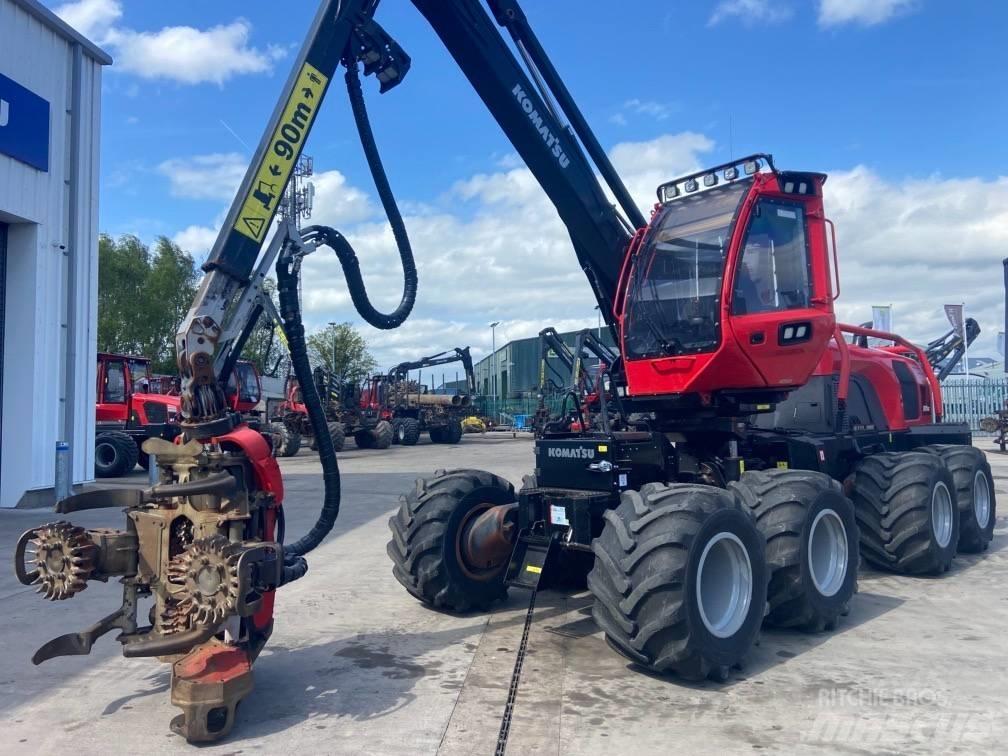 Komatsu 901XC Harvesterji
