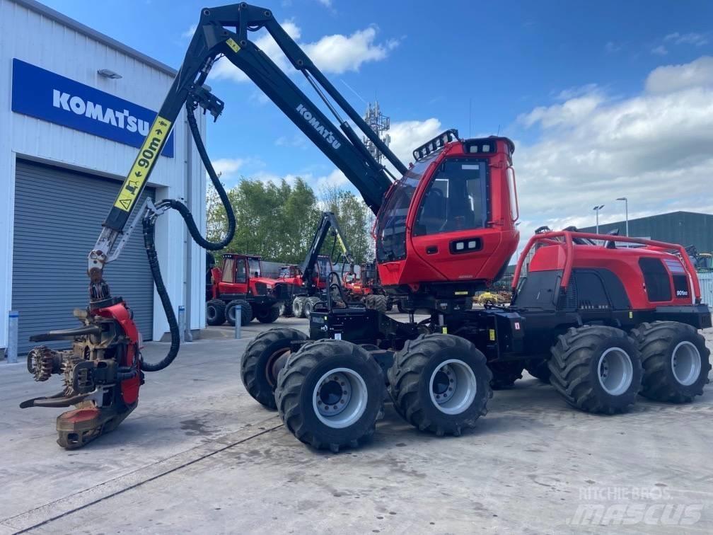 Komatsu 901XC Harvesterji