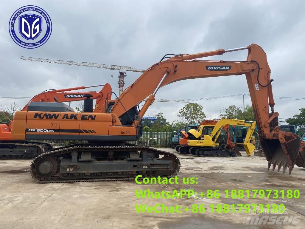 Doosan DX 500 LC-9C Bagri goseničarji