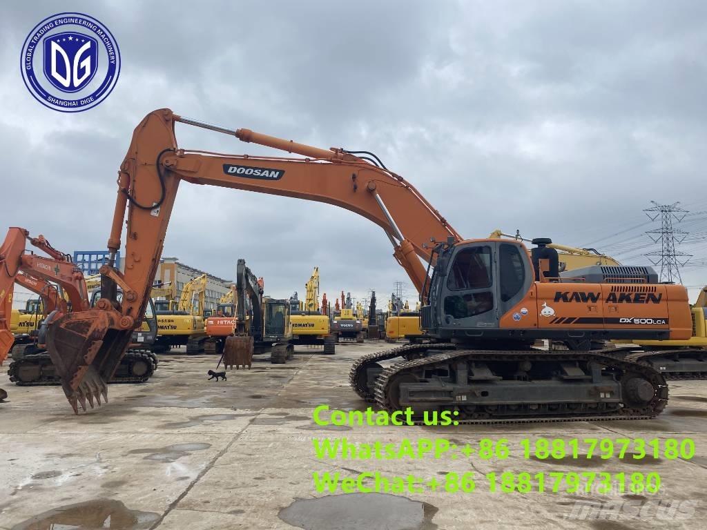 Doosan DX 500 LC-9C Bagri goseničarji