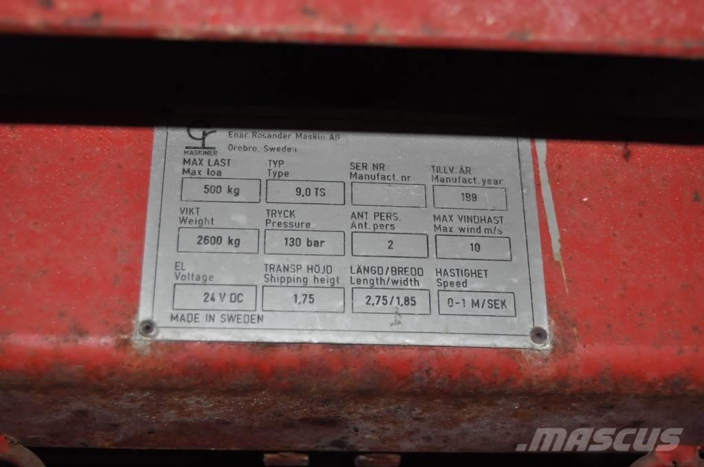 ER 9,0TS SAXLIFT Manipulacija materiala - drugo