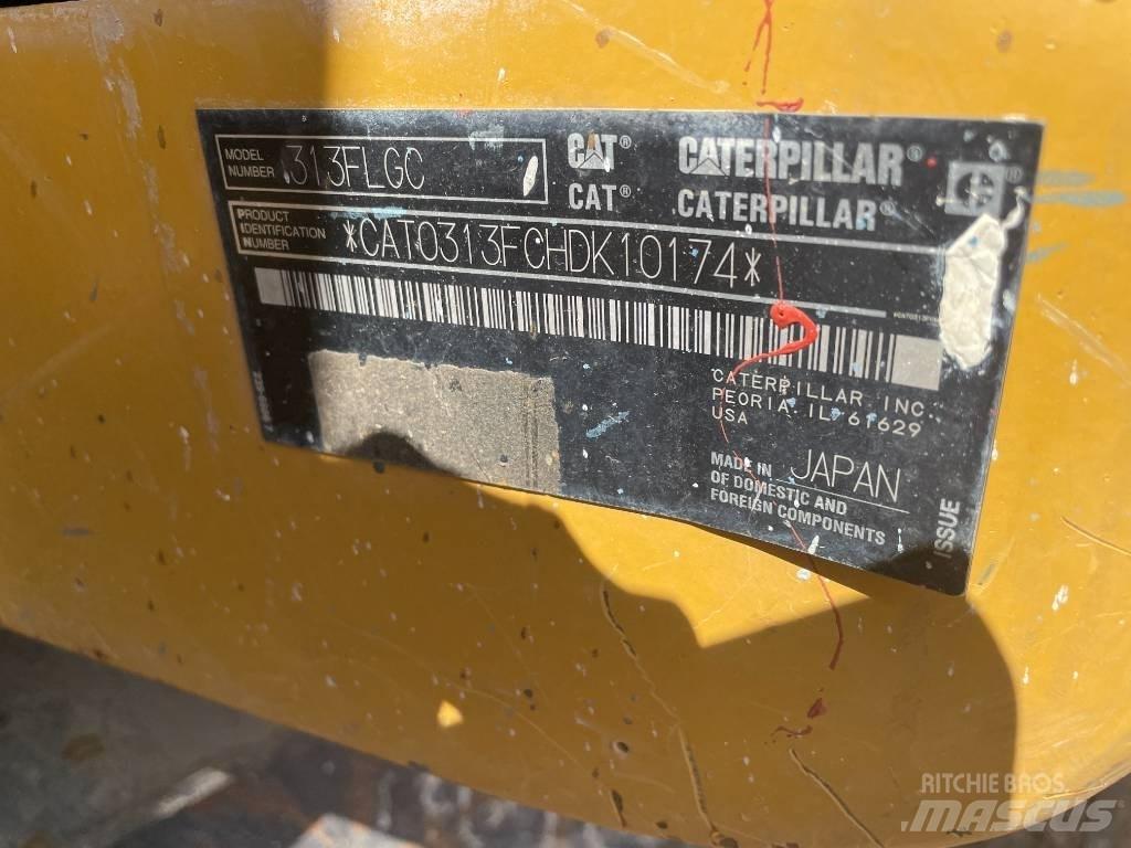 CAT 313 F LGC Bagri goseničarji