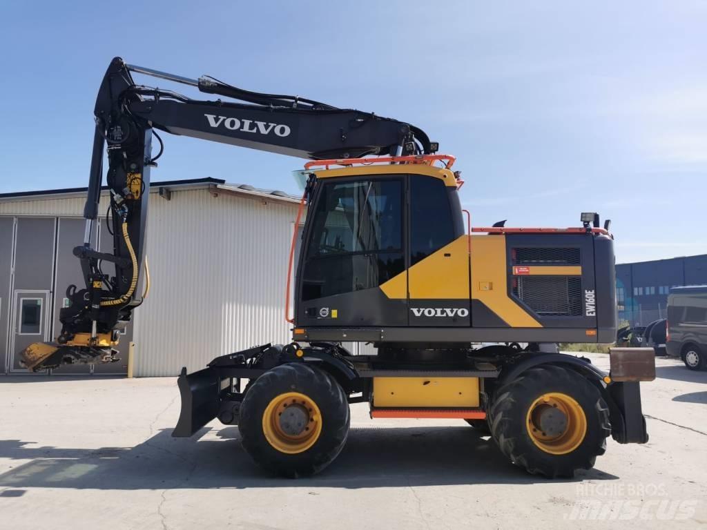Volvo EW160E Bagri na kolesih