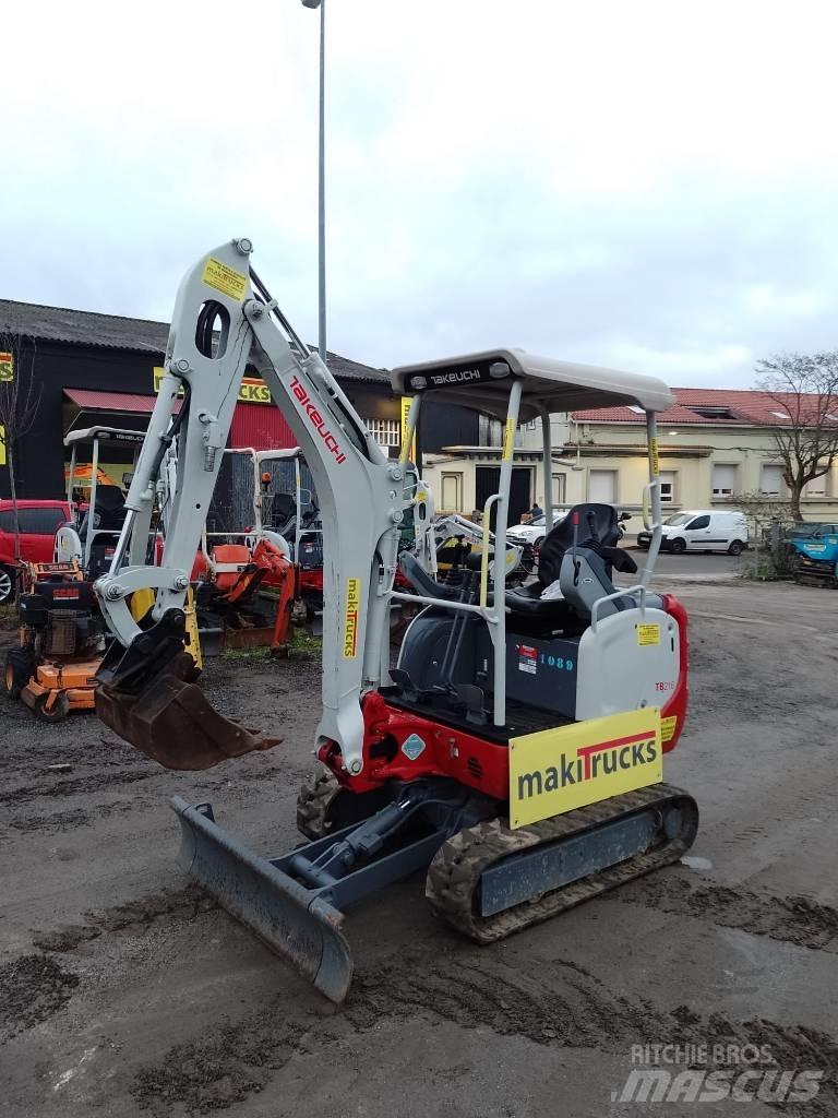 Takeuchi TB216 Mini bagri <7t