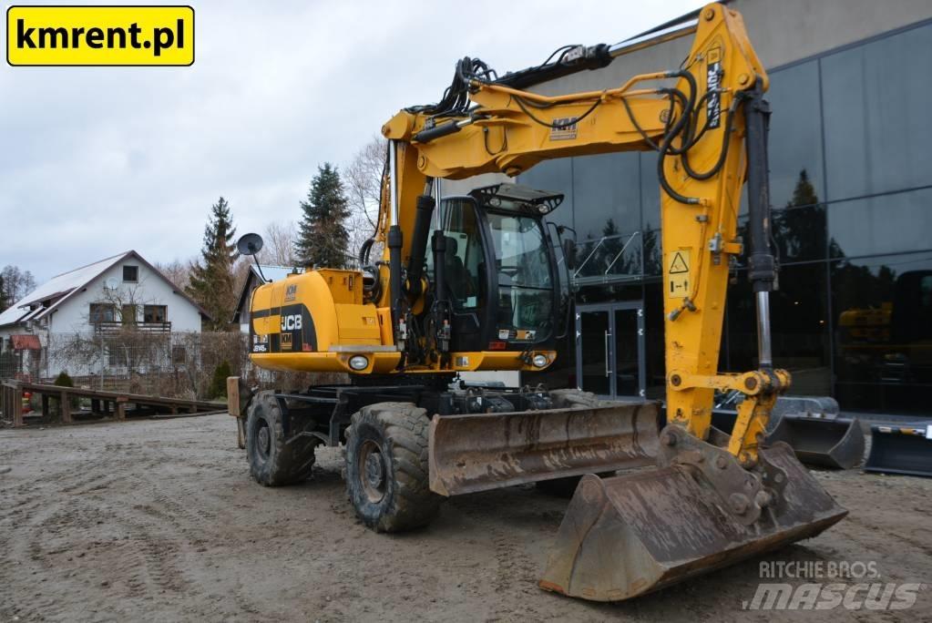 JCB JS 145 Bagri na kolesih