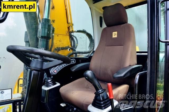 JCB JS 145 Bagri na kolesih