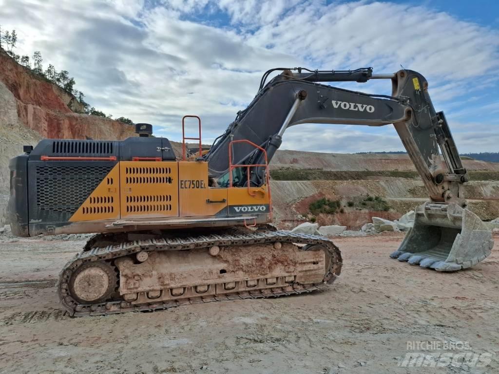 Volvo EC750EL Bagri goseničarji
