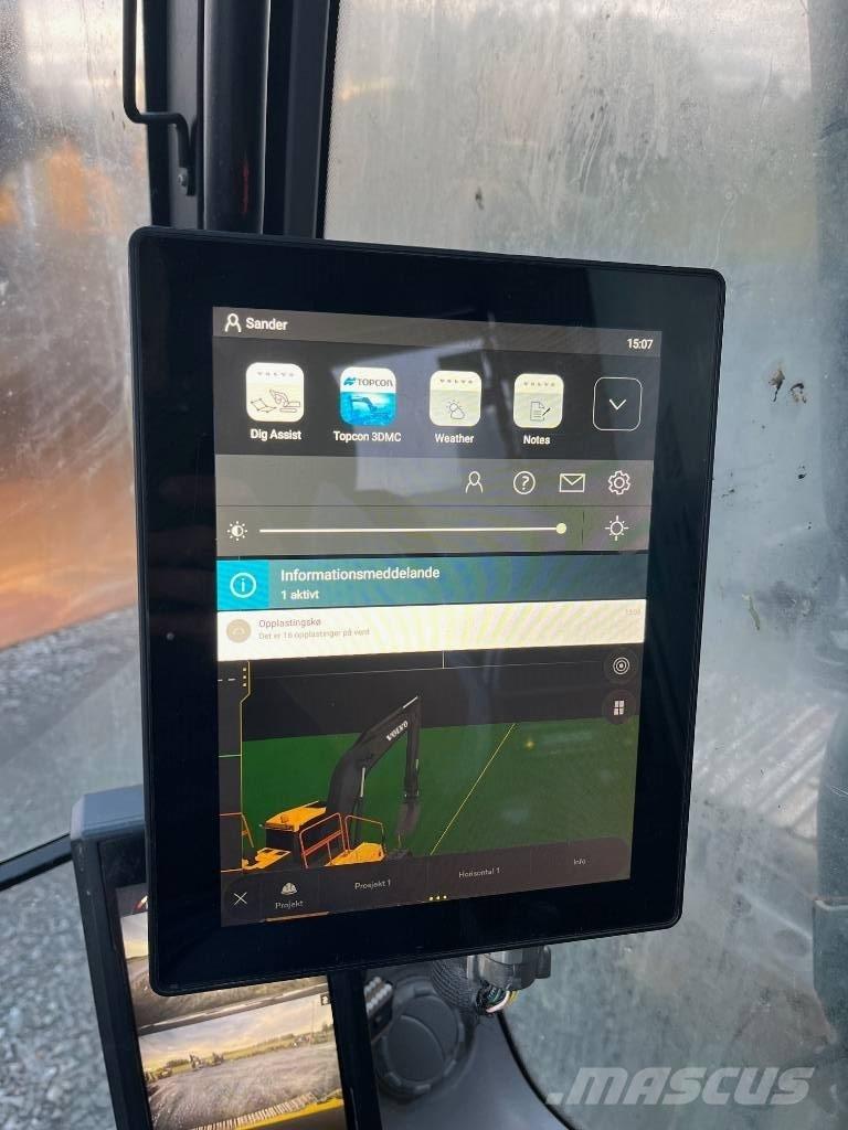 Volvo EC 250 EL Bagri goseničarji