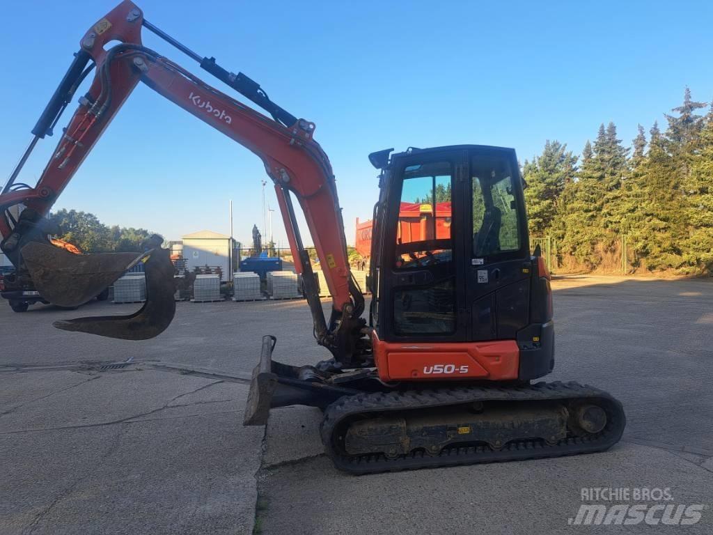 Kubota U 50 Mini bagri <7t