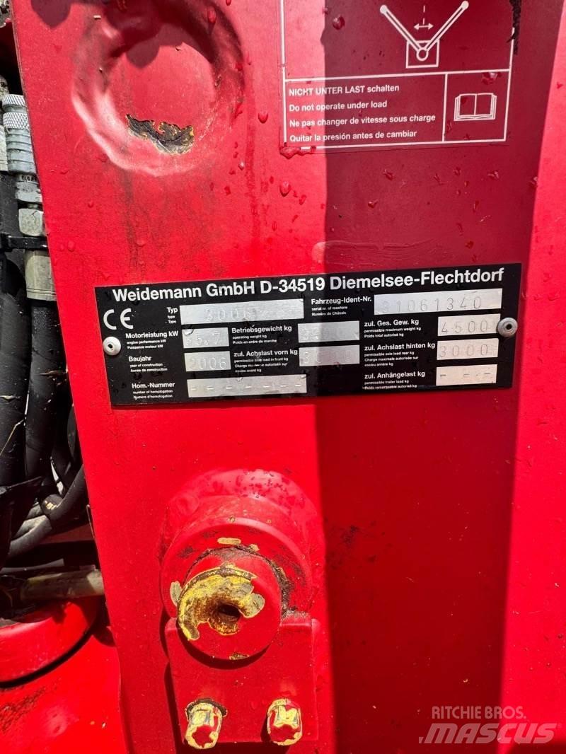 Weidemann 3006 Kolesni nakladalci